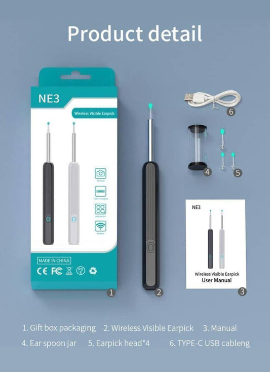 SmartScan Wireless Ear Cleaner with Camera